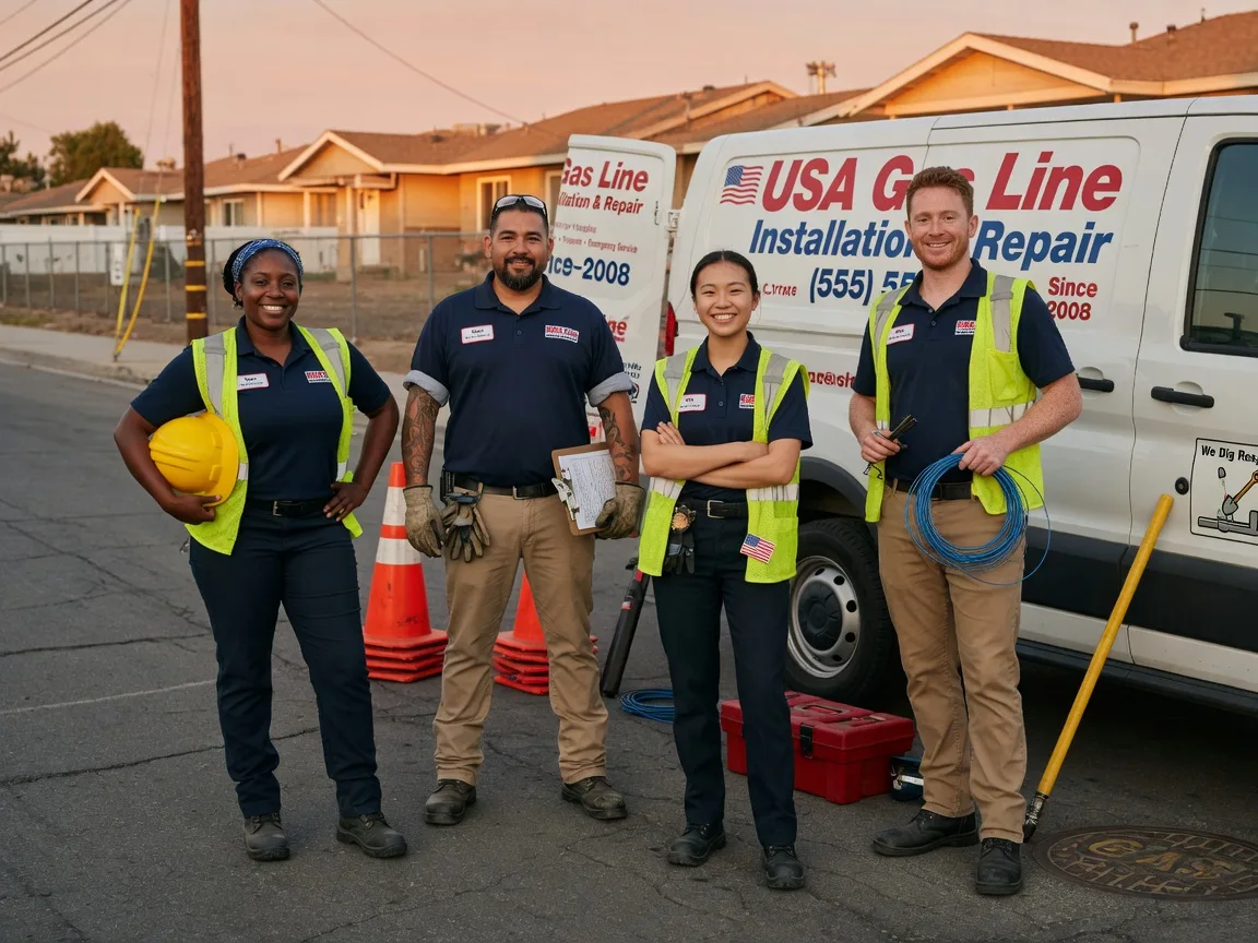 Gas Line Installation company in Valier, PA